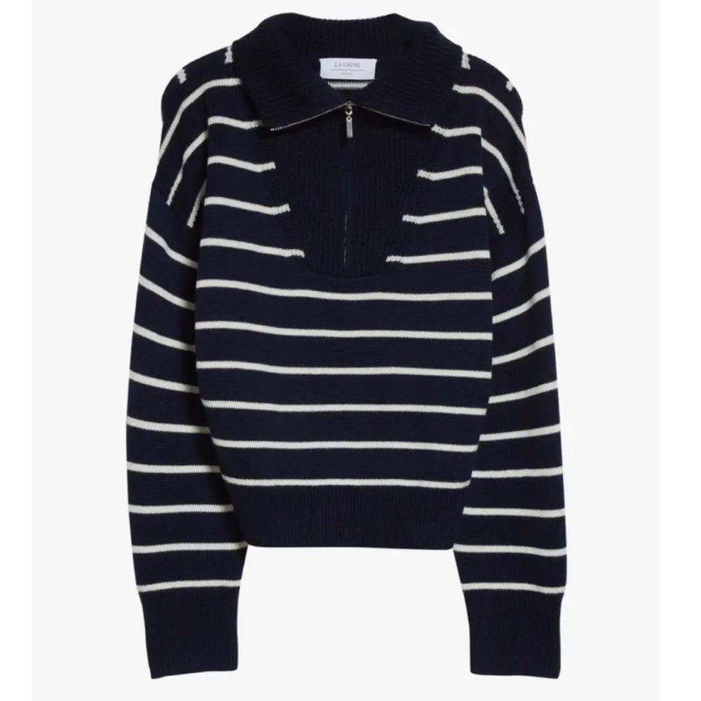 La Ligne Bastien Half-Zip Sweater